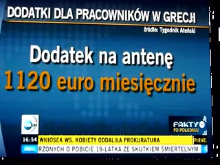 Dodatki dla pracowników w Grecji