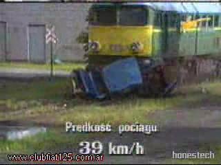 Crash test starego fiata