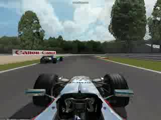 F1C Monza Wyprzedzanie Stansona