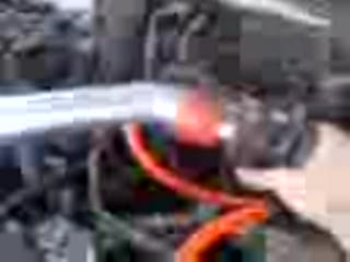 honda civic zimny dolot  pod maska ;)