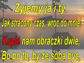 Krzysztof Krawczyk - Wróć do mnie [karaoke]