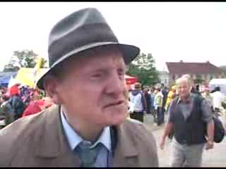Uczestnik pielgrzymki Radia Maryja