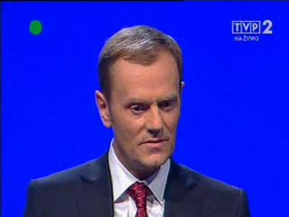 Debata Tusk Kaczynski o Polsce liberalnej
