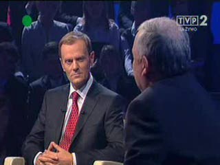 Debata Tusk Kaczynski Kurczaki