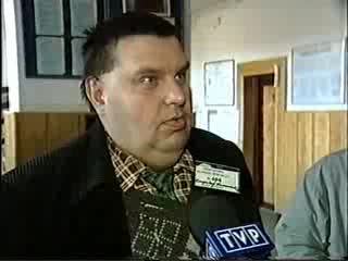 Krzysztof Kononowicz w komisji wyborczej (21 października)