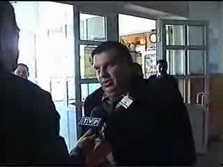 Krzysztof Kononowicz w komisji wyborczej (21 października) relacja