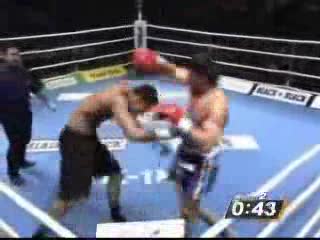 Niespotykany Knock Out przegrywajacego