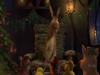 Shrek osiol i swieta