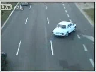 Wypadek motocyklowy w Warszawie