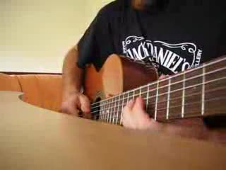 Rózowa pantera - główny motyw zagrany na gitarze
