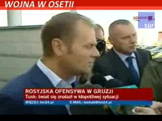 Wojna w Osetii - Stan Wojenny w Gruzji