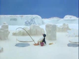 Pingu Goes Fishing