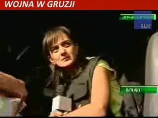 Wojna w Gruzji - Jak dziennikarze poświęcają życie...