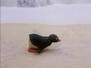 9 Pingu i rybny tenis Pingu Plays Fish Tennis 1988 - 1991
