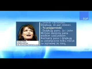 Posłuchaj co Palin powiedziała
