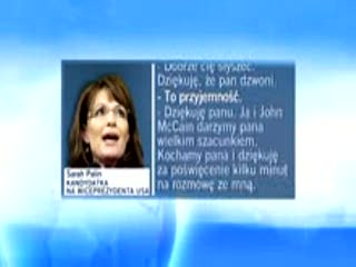Rozmowa Palin z sarkozy'm.