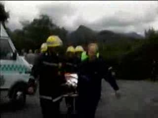 Helikopter wpadł do jeziora