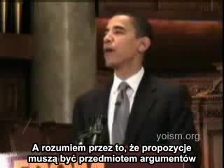 Przemówienie Obamy na temat religii (polskie napisy)
