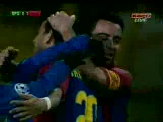 Sporting Lisbona vs. Barcelona 2:5 26/11/2008