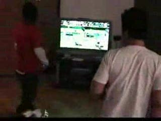 pies który gra na wii