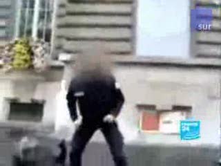 Francuska policja się nie patyczkuje