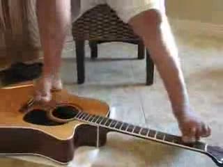 niesamowity gitarzysta bez rąk