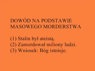 Bóg istnieje! Mamy na to dziesiątki dowodów!