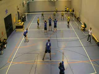 Head shot podczas gry w siatke