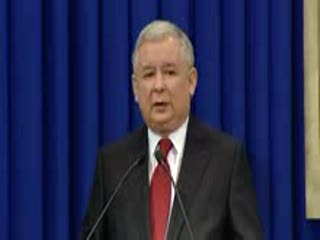 Kaczynski o euro na Slowacji