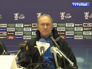 Franciszek Smuda po meczu Udinese - Lech 2:1 xxx