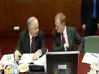 Kaczyński w Brukseli 