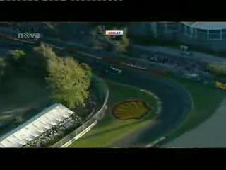 kolizja Roberta Kubicy i Sebastiana Vettela w GP Australii 2009r