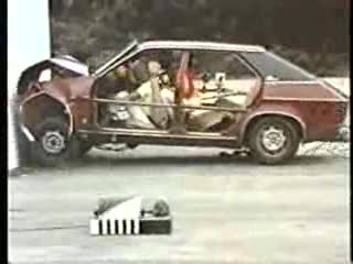 Crash testy z udziałem dzieci
