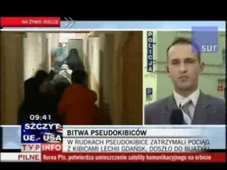 Chuligani zatrzymali pociąg na „ustawkę”
