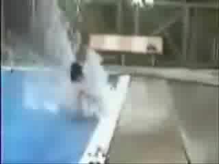 Backflip do basenu