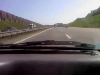 Policja lamie przepisy na A4 ok. 190km/ h