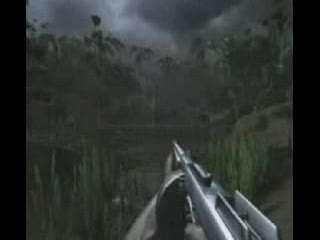 Medal of Honor: Wojna na Pacyfiku (PC; 2004) - Pokaz  środowiska naturalnego oraz silnika fizycznego