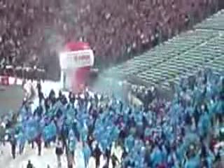 Zadyma Wielkie Derby Śląska 2009 Ruch vs. Górnik cz.2