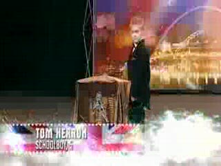 the amazing Tom Herron Britain\'s Got Talent 2009 Show 5 (5 year old Magician) --- // [HQ2] //