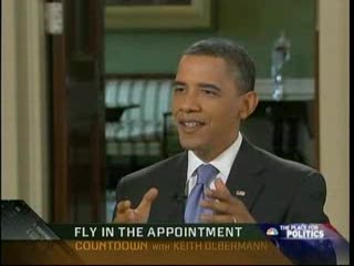 Obama zabija muchę w czasie wywiadu