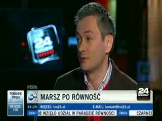 Magazyn 24 Godziny : Janusz Korwin - Mikke i Robert Biedroń  |  13.06.2009  - cz. I