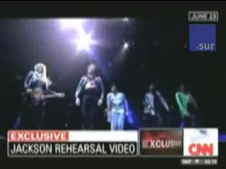 Michael Jackson dwa dni przed śmiercią
