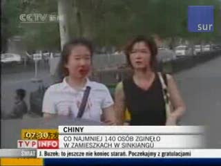 Krwawe starcia w Chinach