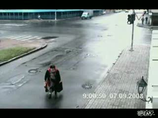 wypadek, przez czarownicę