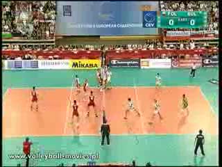 Bartosz Kurek - Atak w pierwszy metr ___ Polska 3-0 Bułgaria