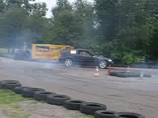 honda crx  v-tec palenie gumy bydgoszcz