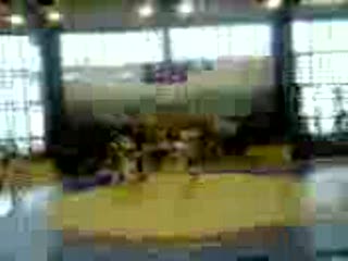 Karate Kyokushin... Gruda (niebieski) & Czaplicki (czerwony) ... Półfinał....
