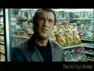 Steven Seagal w sklepie
