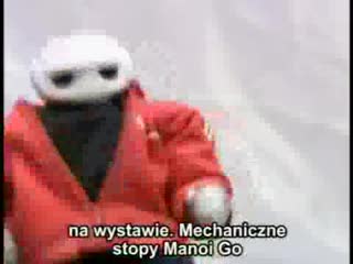 Roztańczony japoński robot