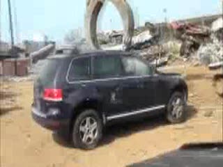 demolka VW Touareg